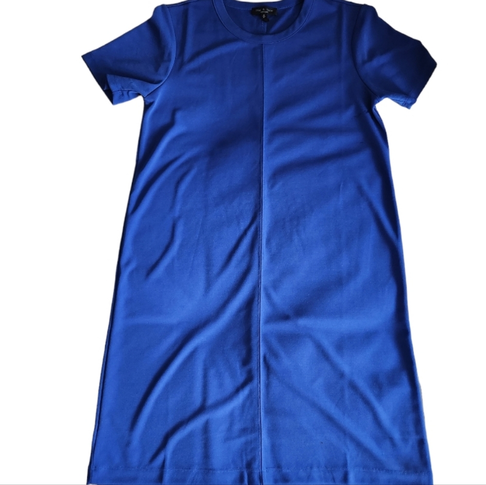 Rag & bone Allegra Dress   Pacyfic  Blue - Picture 8 of 8